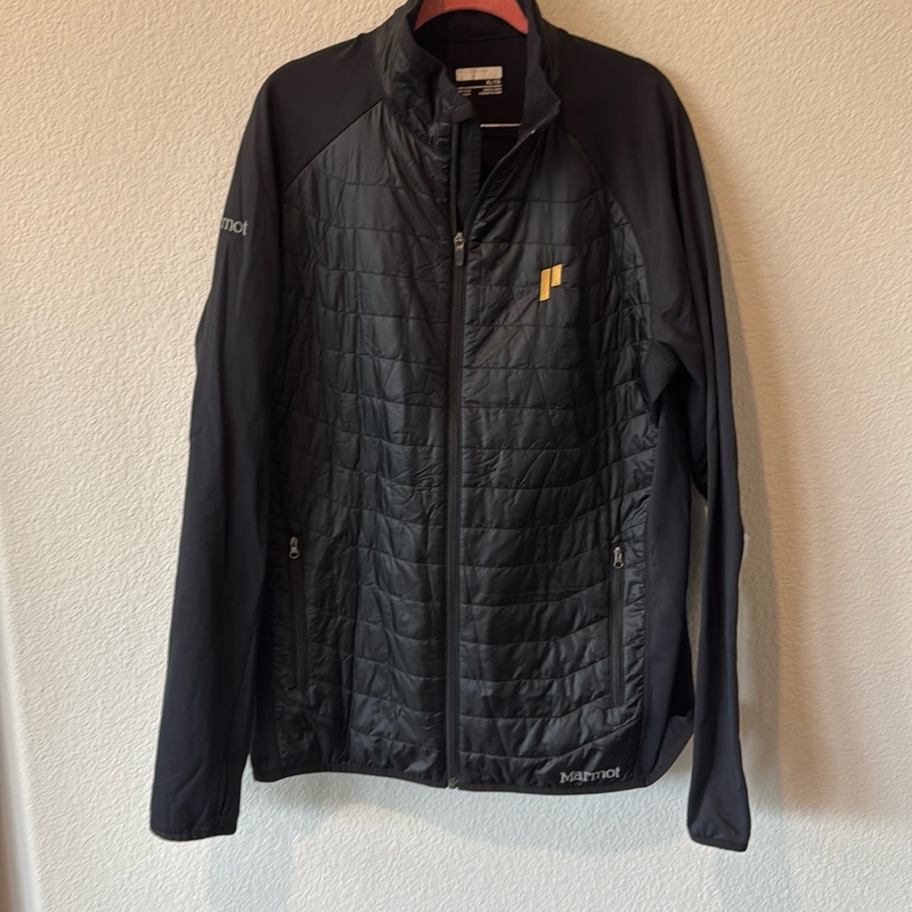 Marmot Variant Full Front Puffer Zip Jacket Men’s XL Black
